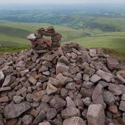 Cairn atop Fan Foel