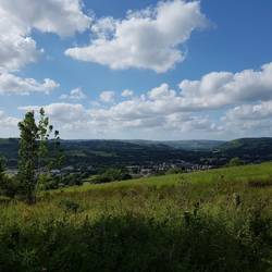 Llandovery from the south east