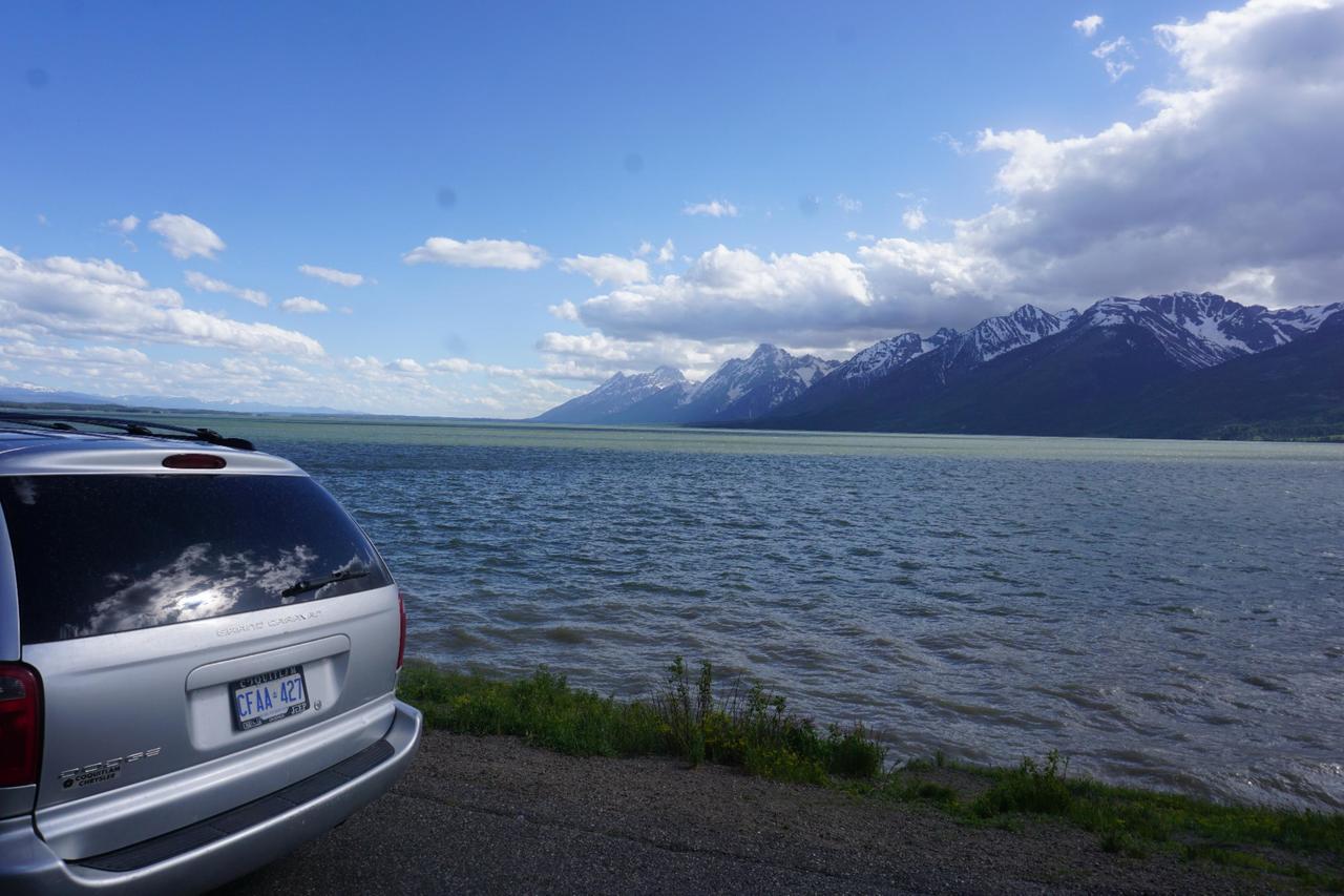 Ein letzter Blick auf die Rockies bevor wir sie im Juli wiedersehen!