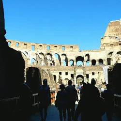 First view walking into the Coloseum