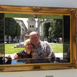 Kim is the photographer in the group. She snapped this for our anniversary.