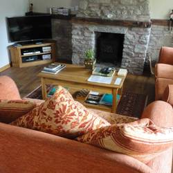 Inside the cottage
