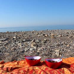 Frühstück am Strand