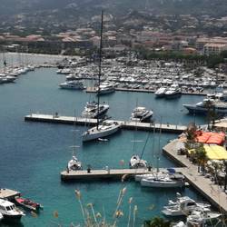 Hafen von Calvi - links unten die Patagon