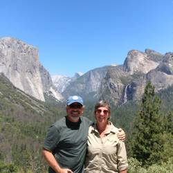 Tunnel view into the valley
