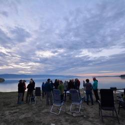 Geburstagfeier am Baikal