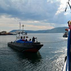 Der Schlepper musste uns rausziehen