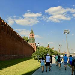 Die Mauern des Kremels