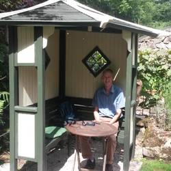 Lonely Pensioner at Ramblers Rest