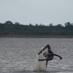 Un petit bonhomme bien agile.