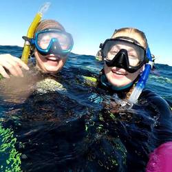 Euphorie nach der 1. Walhai Begegnung