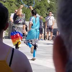 Native American dancers