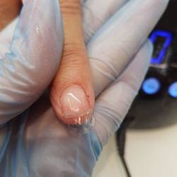 See the gel finish