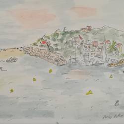 Porto Pollo im Abendlicht