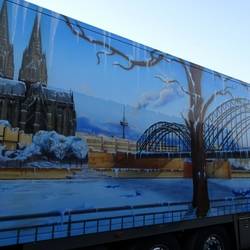Ein kompletter Druck im Köln-Design