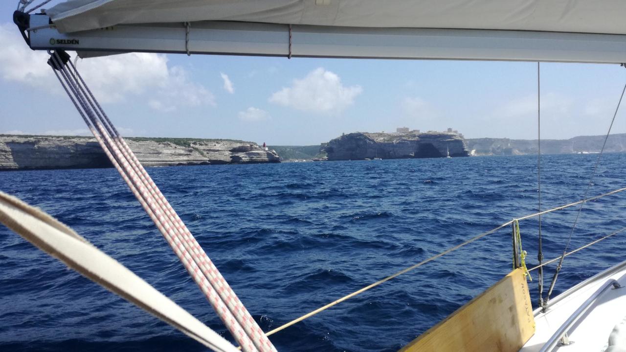 Einfahrt von Bonifacio