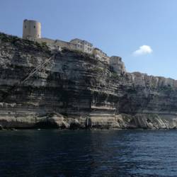 Die Treppe lies König Aragon in einer Nacht hauen. Auch der Angriff scheiterte.