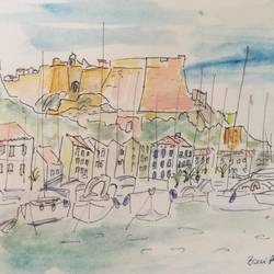 Die Festung vom Boot aus