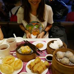 A happy birthday with lots of dumplings