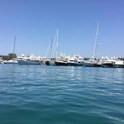 Boats in Gouvia Marina