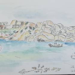 Malerische Bucht Cala di Zeri