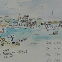 Unterwasserwelt war schnell gemalt