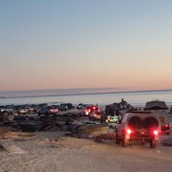 Rückfahrt nach dem Sunset