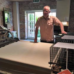 Cross-Cutter cuts off the excess nap, making an even finish