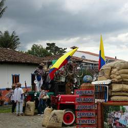 Fotoshooting auf einem der "Willys"