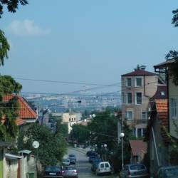 Paraglider over Sofia - Bayan District