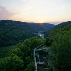 Schlafplatz mit Aussicht