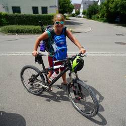Gut gelaunte Ankunft aus dem Allgäu