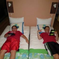 lounging in Papeete