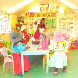 Der schwimmende Kindergarten