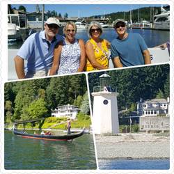 Boat tour of Harbor