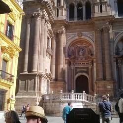 Coffee in front of the Cathedral