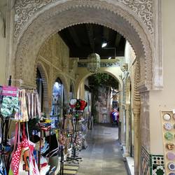 The Alcaiceria, home of the Great Bazaar of Granada