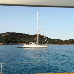 Abends bleiben nur Segler