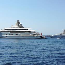 ONA belegt mit 110 m nur Platz 26 der längsten Motoryachten