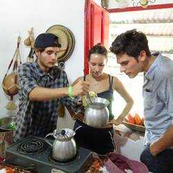 Riecht lecker, der heiße Kakao