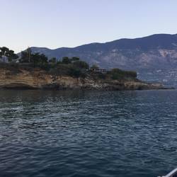 Cafe at Pessades anchorage