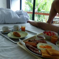 Frühstück im Bett