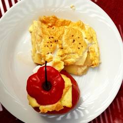 Rocoto Relleno con Pastel de Papa