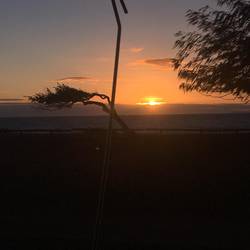 Sonnenaufgang aus dem Zelt beobachten