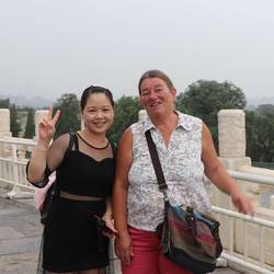 Alle wollen Fotos mit den Langnasen