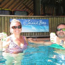 swim-up bar