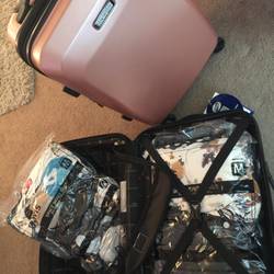 I love these plastic packing bags!