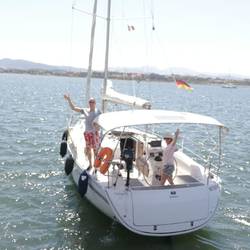 Besuch in Olbia von Bord