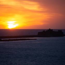 Entering the Harbor at Cherbourg