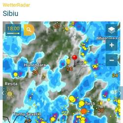 Aktuelle Wetterlage um uns herum